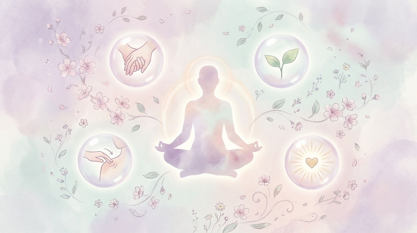 心が辛いとき、静けさを取り戻す4つの癒しの方法